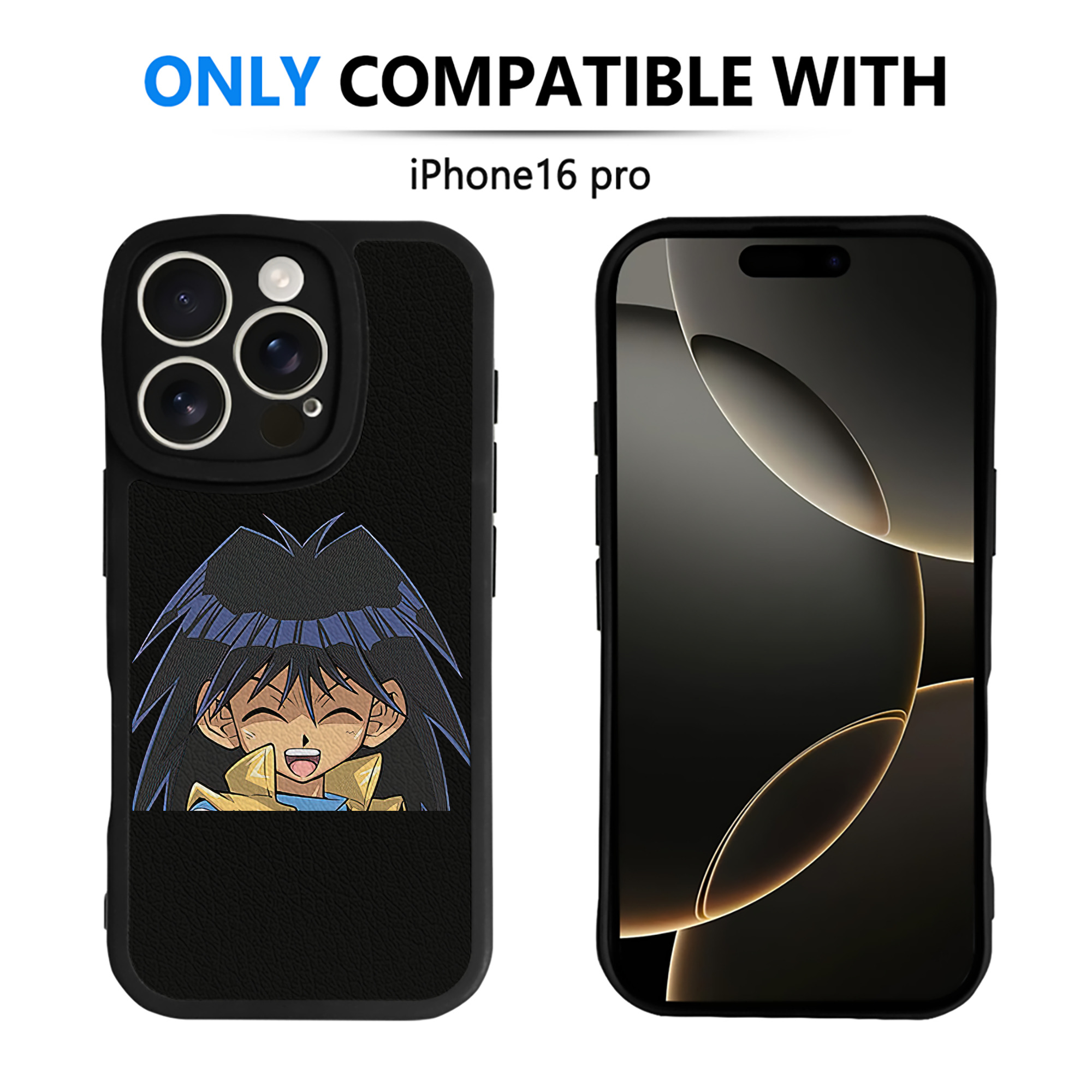 （画像用） 遊☆戯☆王 Yu-Gi-Oh! 【iPhone 16シリーズ対応】シリコンスマホケース（レザー調） 材質：シリコン